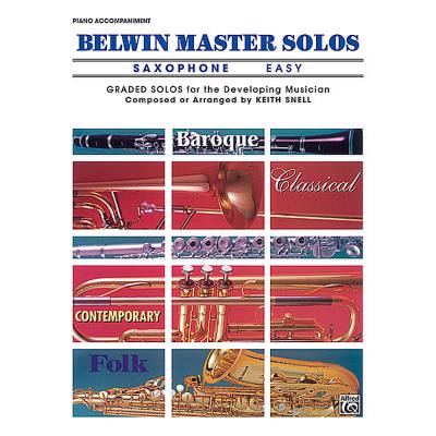 0029156212624 - Belwin master solos 1 - easy