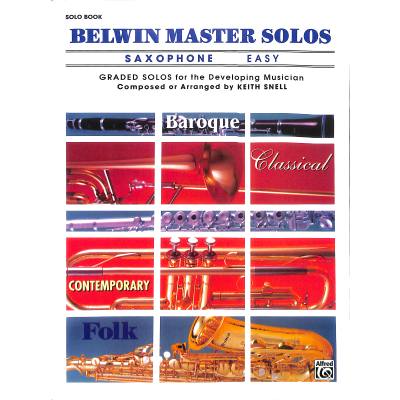 0029156218213 - Belwin master solos 1