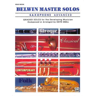 0029156271997 - Belwin master solos 1 - advanced