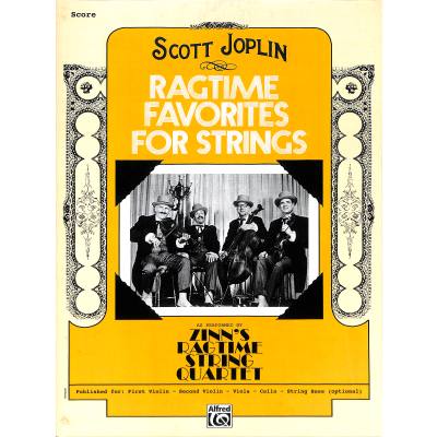 0029156302349 - Ragtime favourites for strings