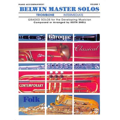 0029156634518 - Belwin master solos 1 - intermediate