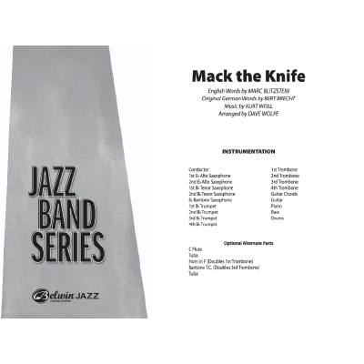 0029156956092 - Mack the knife