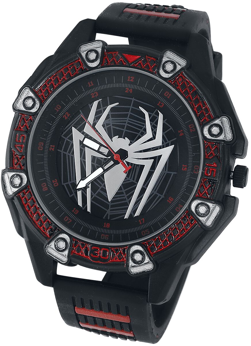 0030506598350 - Spider Armbanduhren schwarz rot