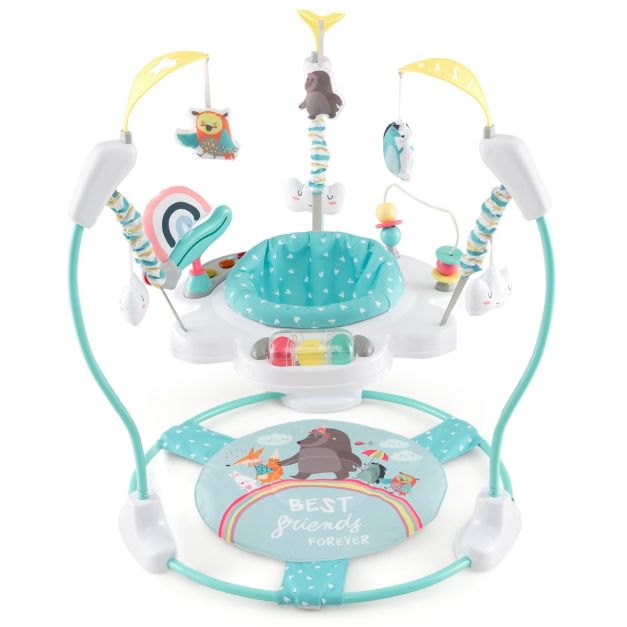 0033616075414 - Baby Sky Jumperoo Lauflernhilfe mit Höhenverstellung Spielzeug und Spieluhr Hüpfsessel mit 360° drehbarem Sitz Activity Center für Babys ab 6 Monaten belastbar bis 12 kg 0033616075414 - Baby Sky Jumperoo Lauflernhilfe mit Höhenverstellung Spielzeug und Spieluhr Hüpfsessel mit 360° drehbarem Sitz Activity Center für Babys ab 6 Monaten belastbar bis 12 kg
