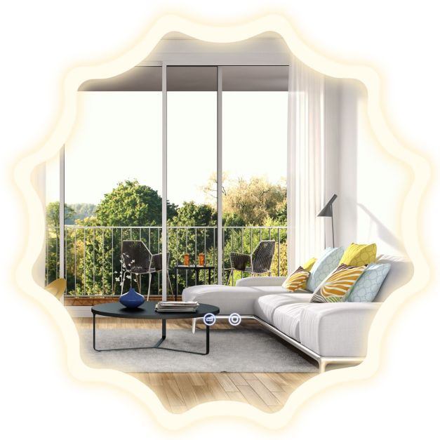 0033616075919 - Badezimmerspiegel - Glas & Aluminium - 240V - 120cm Kabel - 60x60cm