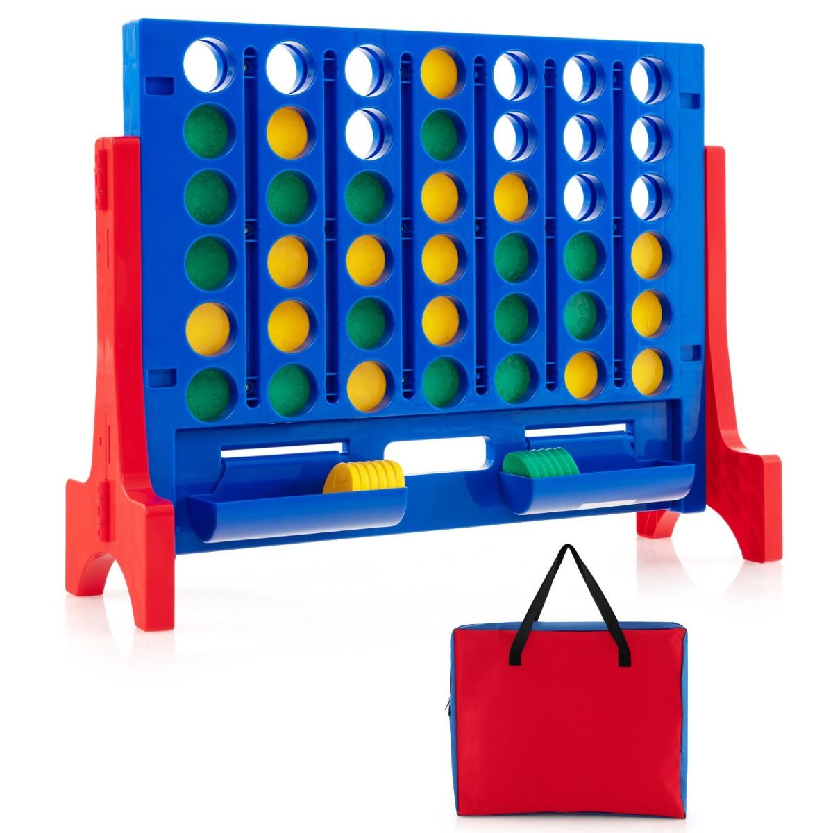 0033616161896 - Giant 4-in-a-row Spielset - Rot