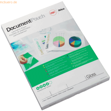 0033816036819 - Document Laminating Pouch - 100-pack - glossy - 462 x 600 mm - lamination pouches