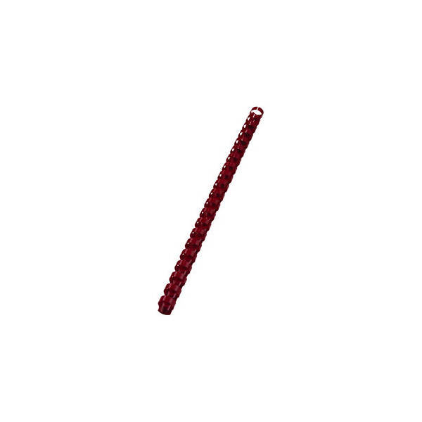 0033816048676 - Plastikbinderücken CombBind 4028662 rot US-Teilung 21 Ringe auf A4 0033816048676 - Plastikbinderücken CombBind 4028662 rot US-Teilung 21 Ringe auf A4