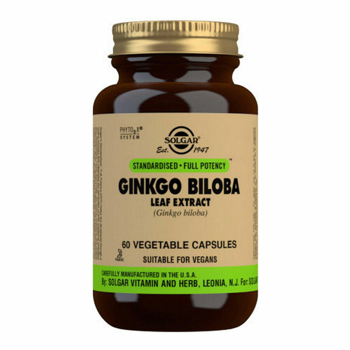 0033984041318 - Ginkgo biloba Solgar