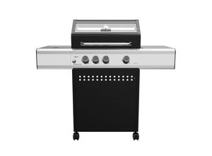 0034731855004 - S330G 3-Brenner Gasgrill mit Seitenkocher und Gusseisen Rosten