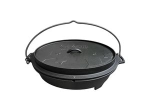 0034731855745 - Dutch Oven BBQ Gusseisen Topf Feuertopf Schmortopf Bräter 64 Liter Campingtopf