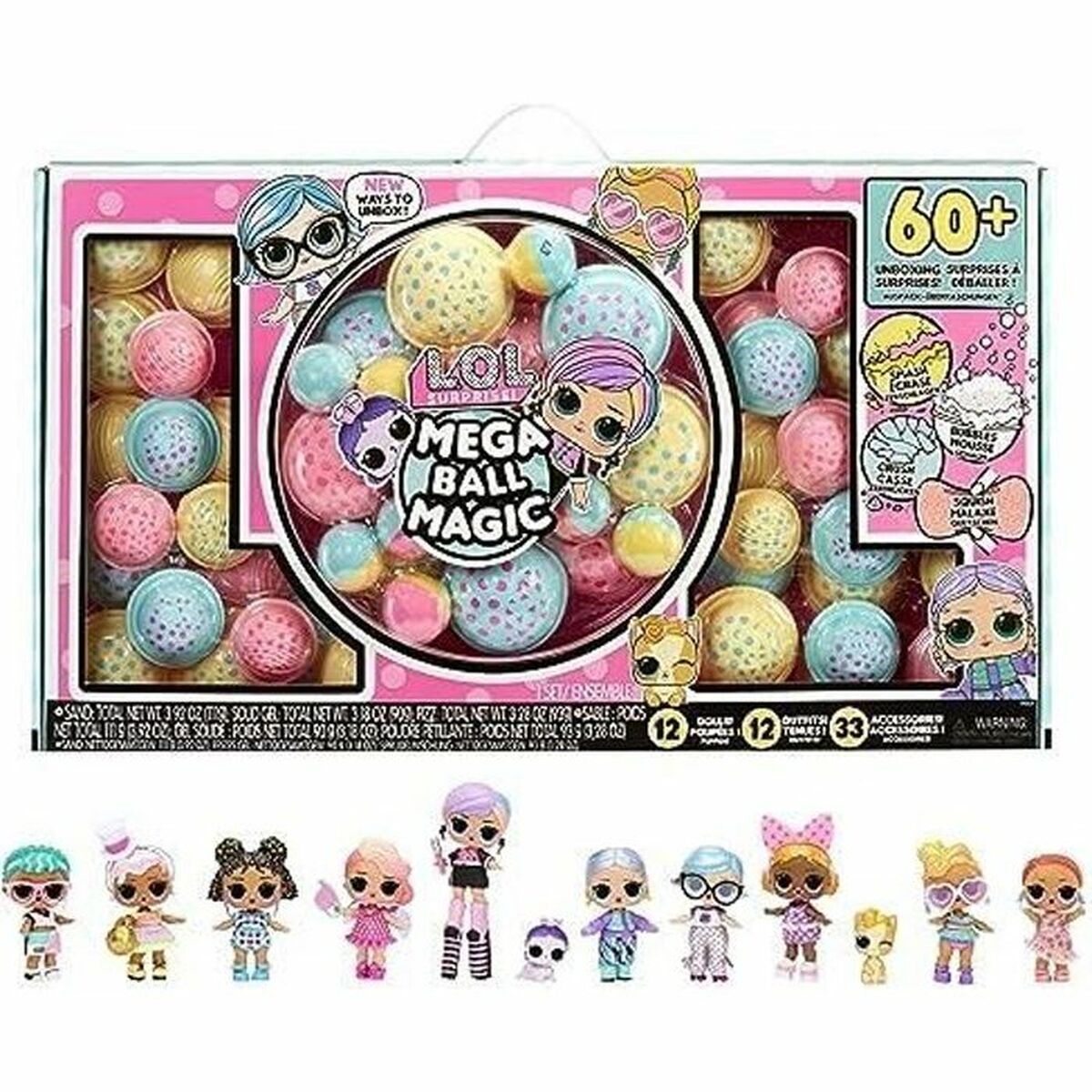 0035051119951 - Puppen MGA LOL Surprise Mega Ball Magic 0035051119951 - Puppen MGA LOL Surprise Mega Ball Magic