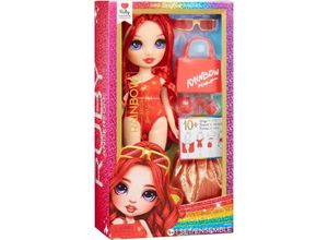 0035051507277 - Rainbow High Swim & Style Fashion Doll- Ruby (Red)