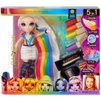 0035051569329 - Rainbow Surprise Hair Play Rainbow Doll Puppe 569329EUC