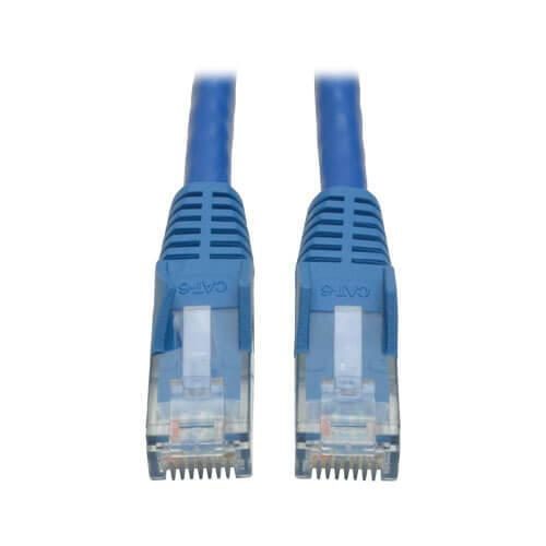 0037332099983 - Tripp Lite Series Cat6 Gigabit Snagless Molded (UTP) Ethernet Kabel (RJ45 Stecker Stecker) Blue 25 ft (762 m)