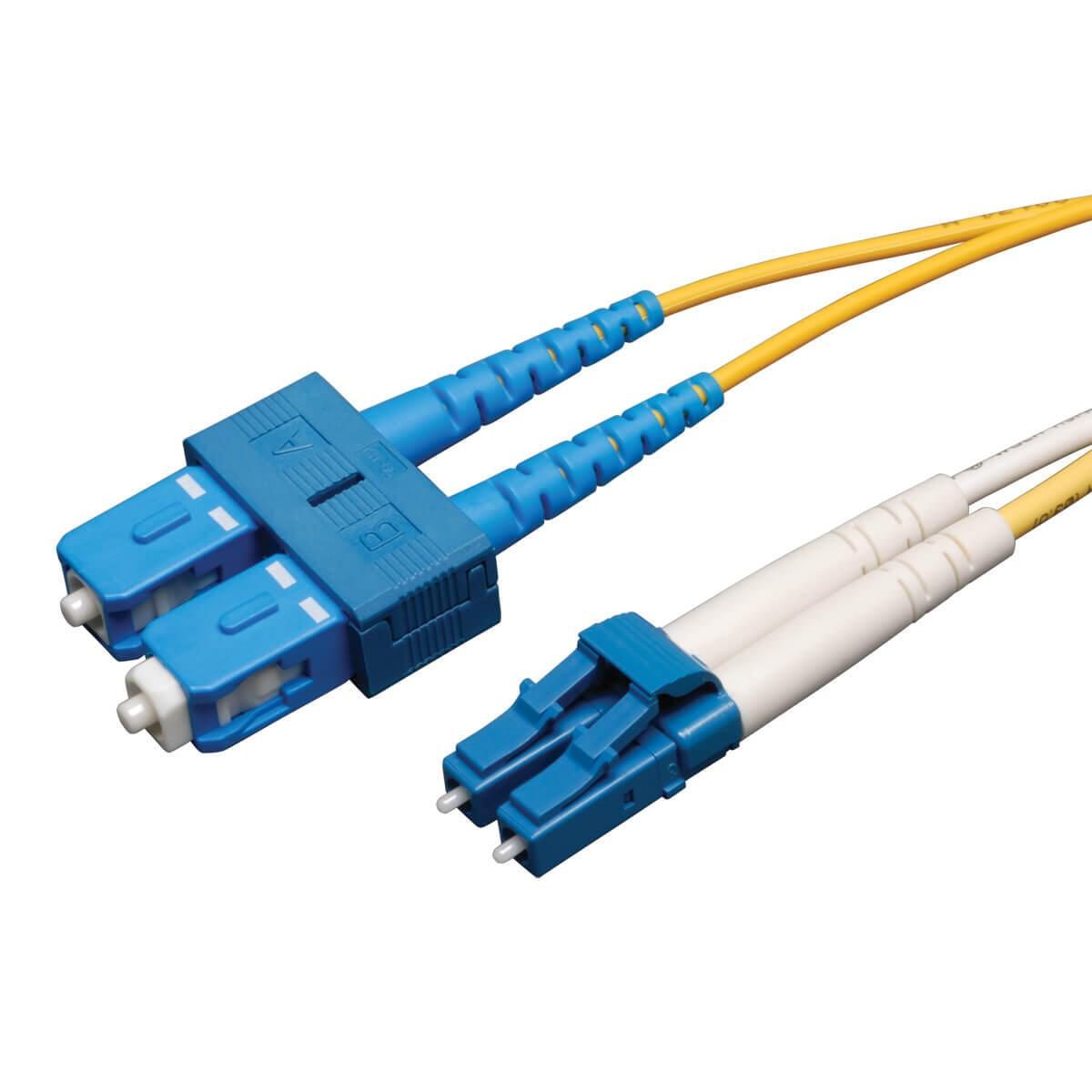 0037332120380 - Tripp Lite Series Duplex Singlemode 9 125 Fiber Patch Kabel (LC SC) 2M (6 ft)