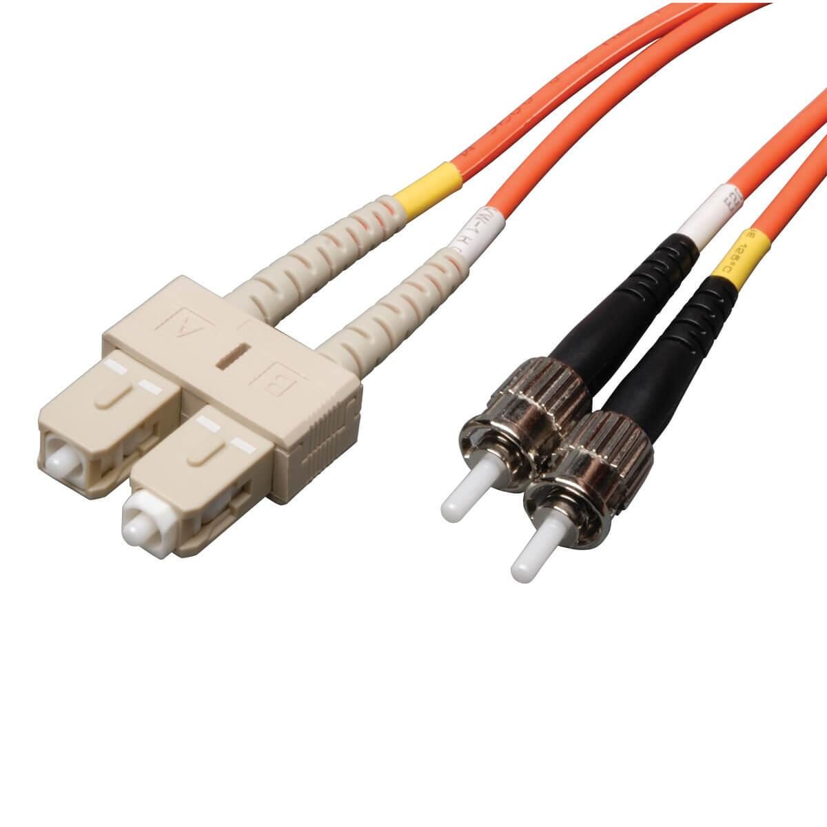 0037332122568 - Tripp Lite Series Duplex Multimode 625 125 Fiber Patch Kabel (SC ST) 15M (50 ft)