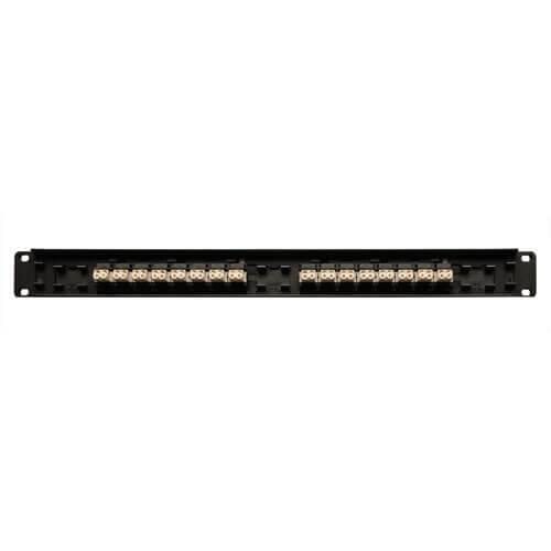 0037332135360 - Tripp Lite Series 16-Port Patchpanel für Glasfaser 1U (LC LC)