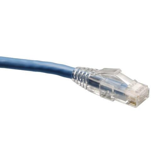 0037332157379 - Tripp Lite Series Cat6 Gigabit Solid Conduczur Snagless UTP Ethernet Kabel (RJ45 Stecker Stecker) Blue 200 ft (