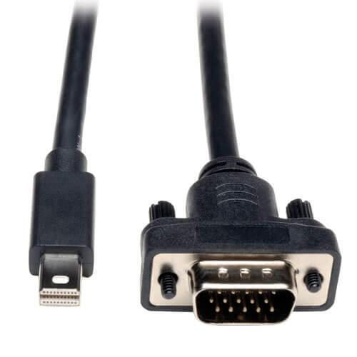 0037332180759 - Tripp Lite Series Mini DisplayPort zu VGA Active Adapterkabel (Stecker Stecker) 6 ft (18 m)