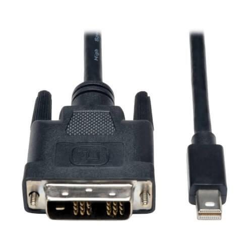 0037332180766 - Tripp Lite Series Mini DisplayPort 12 zu DVI Adapterkabel (Stecker Stecker) 1080p 6 ft (18 m)