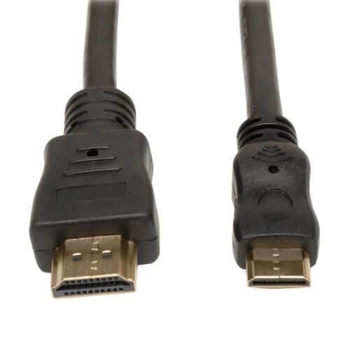 0037332186089 - Tripp Lite Series High-Speed HDMI zu Mini HDMI Kabel mit Ethernet (Stecker Stecker) 10 ft (305 m)