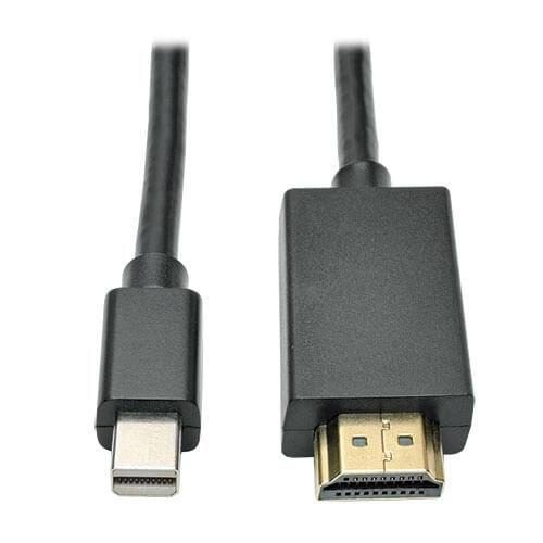 0037332187574 - Tripp Lite Series Mini DisplayPort zu HDMI Active Adapterkabel (Stecker Stecker) 1080p 12 ft (37 m)