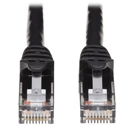 0037332187727 - Tripp Lite Series Cat6a 10G Snagless UTP Ethernet Kabel (RJ45 Stecker Stecker) Schwarz 25 ft (762 m)