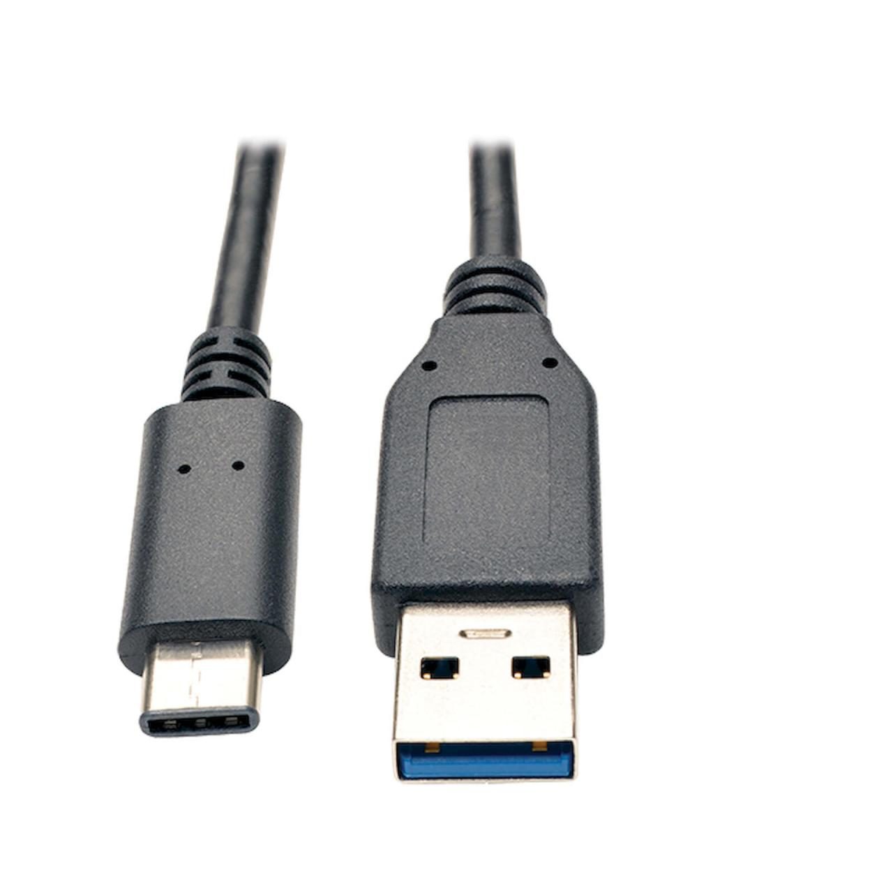 0037332189288 - Tripp Lite Series USB-C zu USB-A Kabel (Stecker Stecker) USB 31 Gen 1 (5 Gbps) Thunderbolt 3 Compatible 3 ft