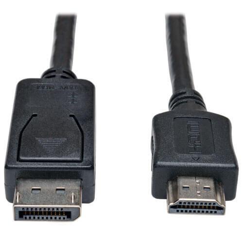 0037332192837 - Tripp Lite Series DisplayPort zu HDMI Adapterkabel (Stecker Stecker) 15 ft (46 m)