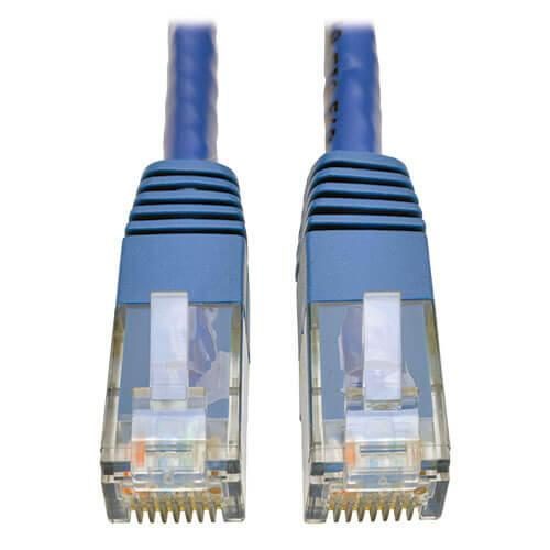 0037332194404 - Tripp Lite Series Cat6 Gigabit Molded (UTP) Ethernet Kabel (RJ45 Stecker Stecker) Blau 1 ft (031 m)