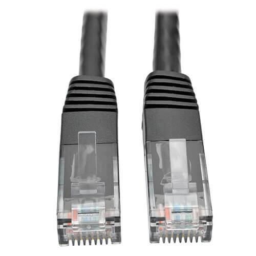 0037332194435 - Tripp Lite Series Cat6 Gigabit Molded (UTP) Ethernet Kabel (RJ45 Stecker Stecker) Schwarz 3 ft (091 m)