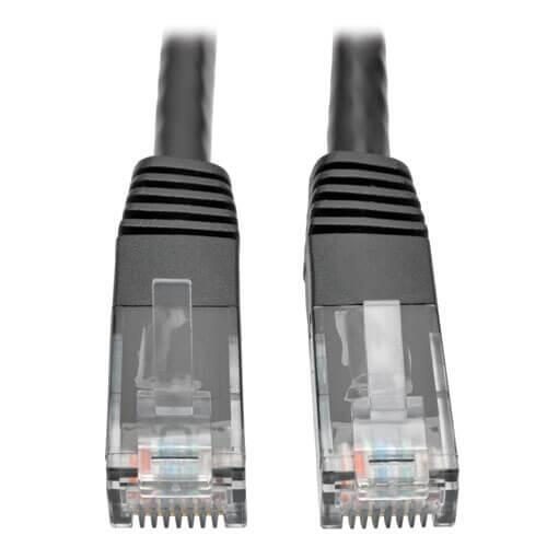 0037332194510 - Tripp Lite Series Cat6 Gigabit Molded (UTP) Ethernet Kabel (RJ45 Stecker Stecker) Schwarz 10 ft (305 m)