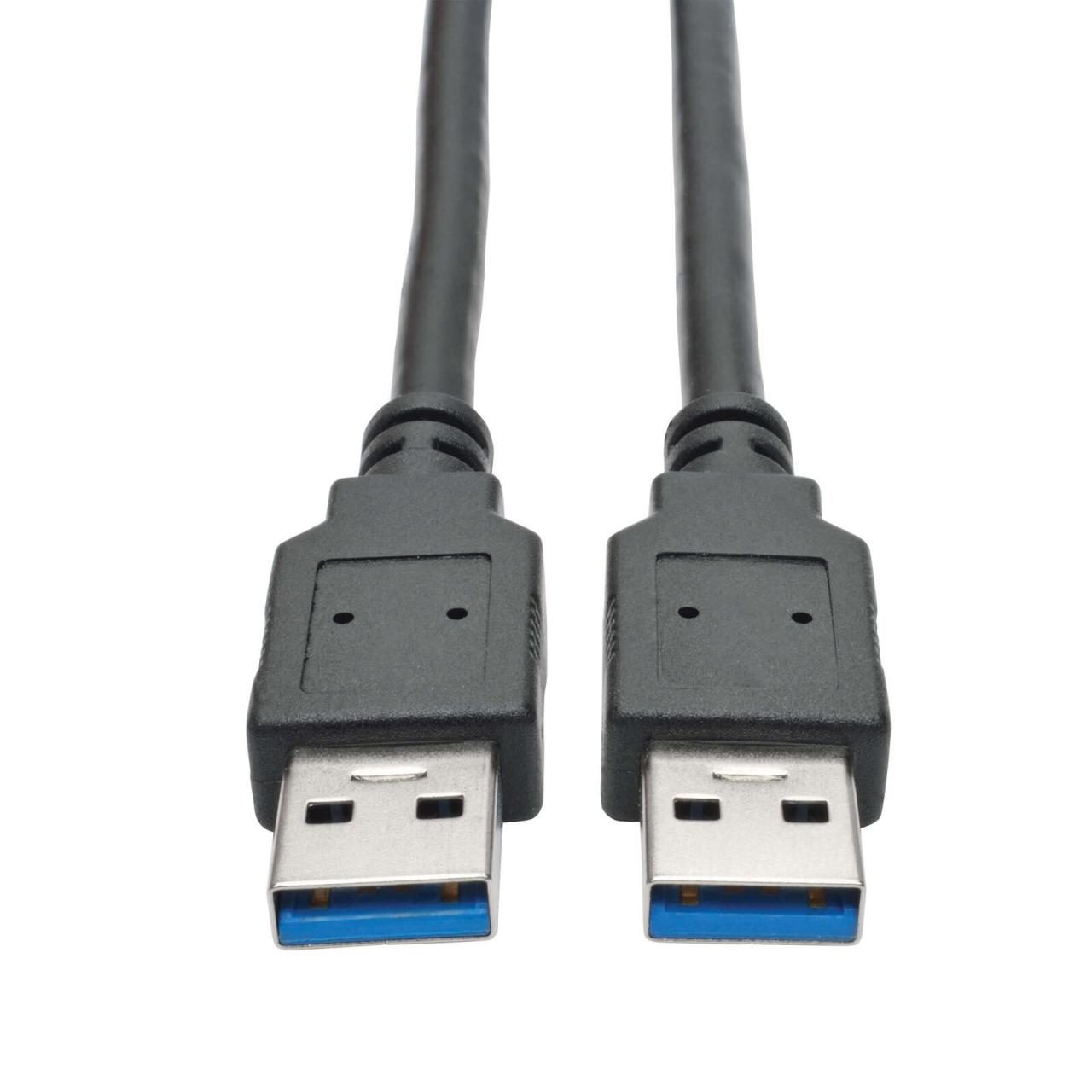 0037332198730 - Tripp Lite Series USB 30 SuperSpeed A A Kabel (Stecker Stecker) Schwarz 6 ft (183 m)