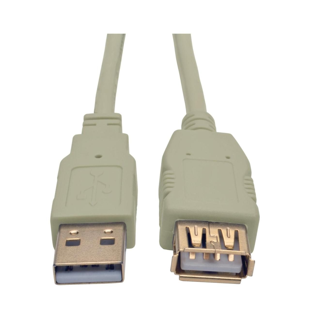 0037332198754 - Tripp Lite Series USB 20 Verlängerung Kabel (M F) Beige 6 ft (183 m)