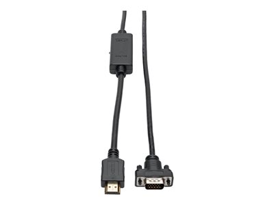 0037332201119 - Tripp Lite Series HDMI zu VGA Active Adapterkabel (HDMI auf Niedrigprofil HD15 Stecker Stecker) 6 ft (18 m)