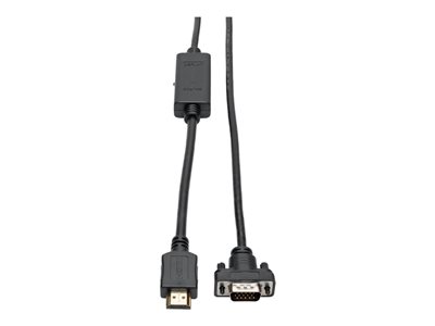 0037332201126 - Tripp Lite Series HDMI zu VGA Active Adapterkabel (HDMI auf Niedrigprofil HD15 Stecker Stecker) 3 ft (09 m)