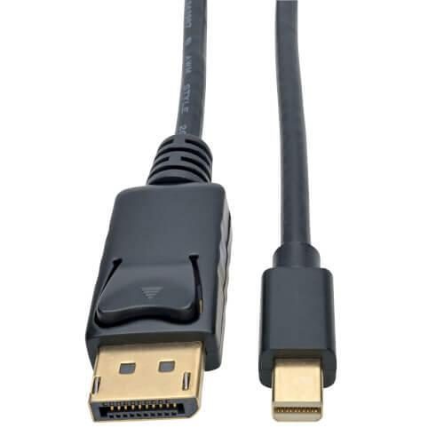 0037332203496 - Tripp Lite Series Mini DisplayPort zu DisplayPort Adapterkabel (Stecker Stecker) 4K 60 Hz Schwarz 3 ft (09 m)