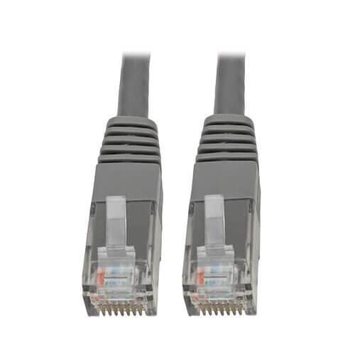 0037332204394 - Tripp Lite Series Cat6 Gigabit Molded (UTP) Ethernet Kabel (RJ45 Stecker Stecker) PoE Grau 3 ft (091 m)