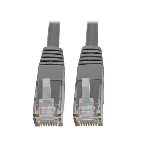 0037332204448 - Tripp Lite Series Cat6 Gigabit Molded (UTP) Ethernet Kabel (RJ45 Stecker Stecker) PoE Grau 6 ft (183 m) 0037332204448 - Tripp Lite Series Cat6 Gigabit Molded (UTP) Ethernet Kabel (RJ45 Stecker Stecker) PoE Grau 6 ft (183 m)