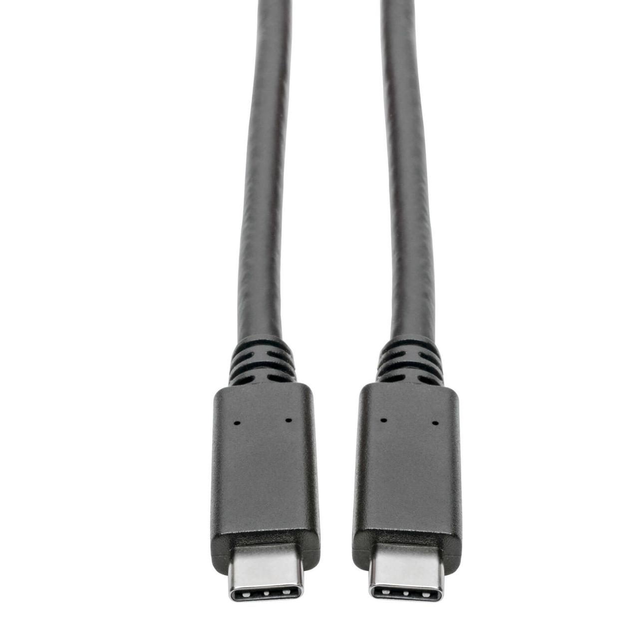 0037332215024 - Tripp Lite Series USB-C Kabel (Stecker Stecker) - USB 31 Gen 1 (5 Gbps) USB-IF certified Thunderbolt 3 Compati