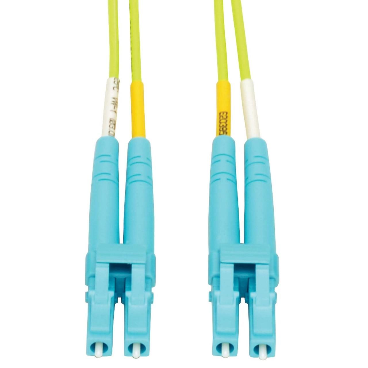 0037332224255 - Tripp Lite Series 100G Duplex Multimode 50 125 OM5 LSZH Fiber Optic Kabel (LC LC) Lime Green 10 m