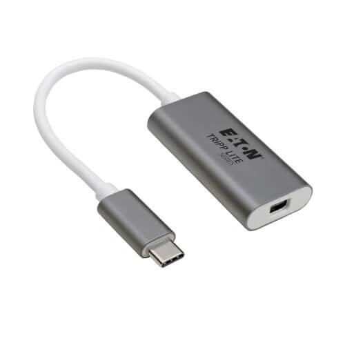 0037332236128 - Tripp Lite Series USB-C zu Mini Displayport 4K 60Hz Adapter mit Alternativmodus - DP 12 0037332236128 - Tripp Lite Series USB-C zu Mini Displayport 4K 60Hz Adapter mit Alternativmodus - DP 12