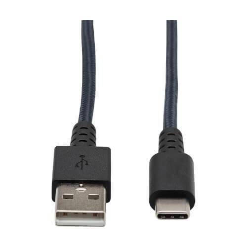 0037332241320 - Tripp Lite Series Hochleistungsfähiges USB-A zu USB-C Kabel USB 20 UHMWPE und Aramidfasern (Stecker Stecker) 0037332241320 - Tripp Lite Series Hochleistungsfähiges USB-A zu USB-C Kabel USB 20 UHMWPE und Aramidfasern (Stecker Stecker)