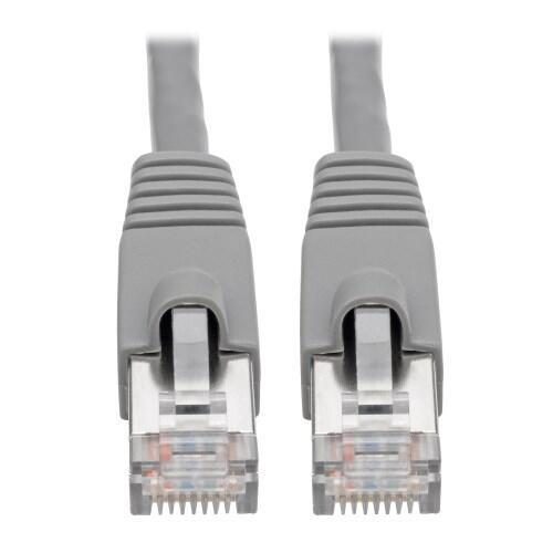 0037332256713 - Tripp Lite Series Cat6a 10G Snagless Shielded STP Ethernet Kabel (RJ45 Stecker Stecker) PoE Gray 6 ft (183 m)