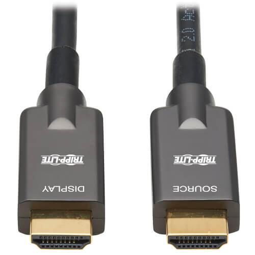 0037332261007 - Tripp Lite Series High-Speed Armored HDMI Fiber Active Optical Kabel (AOC) - 4K @ 60 Hz HDR 444 Stecker Steck