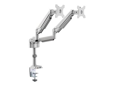 0037332262509 - Tripp Lite Series Dual-Display Flex-Arm Mount for 17 to 32 Monitors - Clamp or Grommet USB Audio Ports - Befestigungskit (Spannbefestigung fÃ¼r Tisch) - Voll beweglich - fÃ¼r 2 LCD-Displays - Stahl