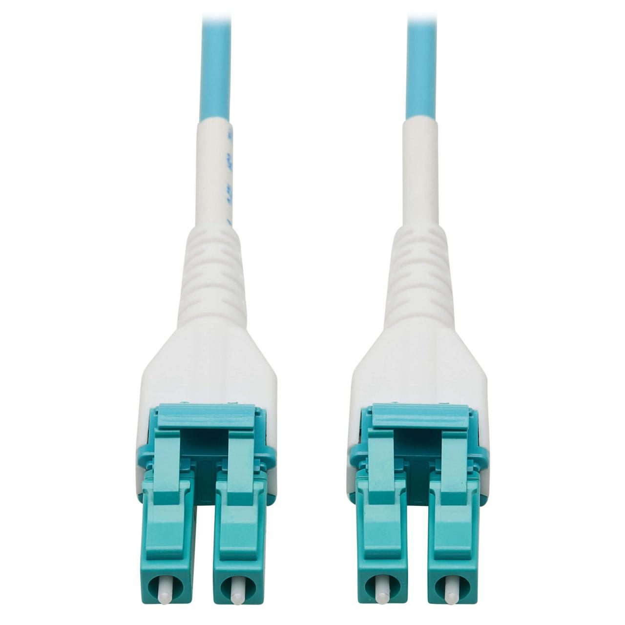 0037332264350 - Tripp Lite Series 100G Duplex Multimode 50 125 OM4 Armored Fiber Optic Kabel (LC LC Duplex Stecker Stecker) LSZH