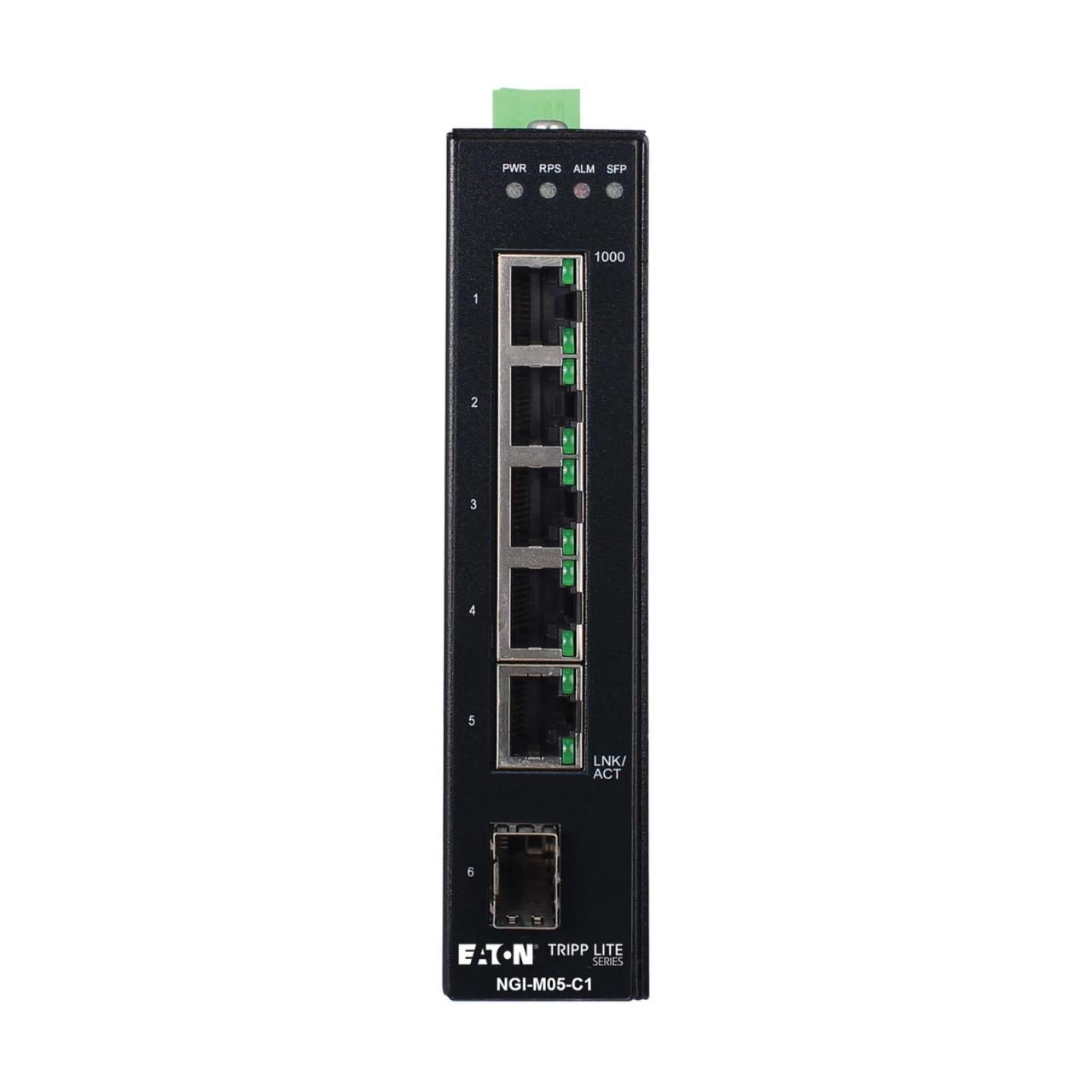 0037332266583 - Tripp Lite Series 5-Port Managed Industrial Gigabit Ethernet Switch