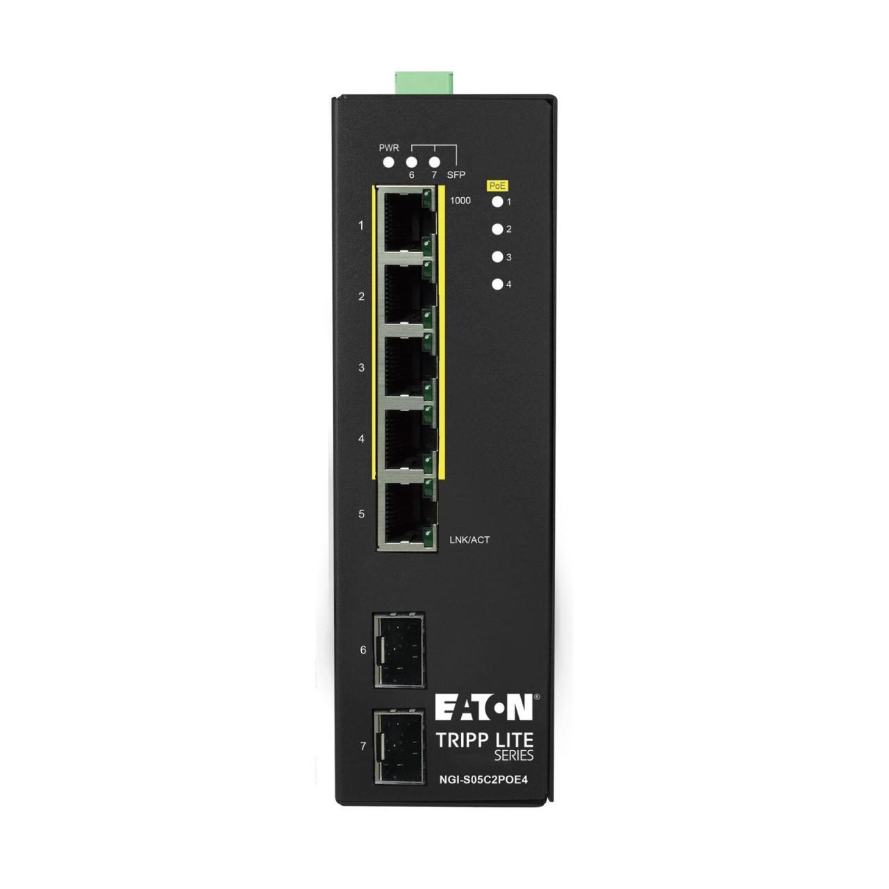 0037332267009 - Tripp Lite Series 5-Port Lite Managed Industrial Gigabit Ethernet Switch